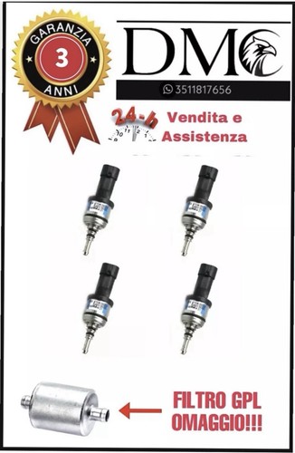Kit iniettori gpl brc blu - brc, a